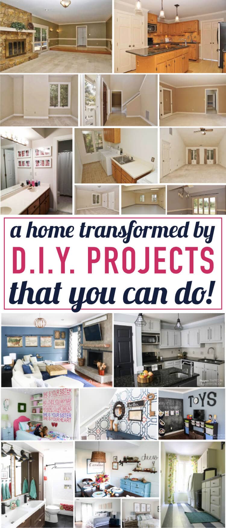 Tour My Home full of DIY Home Decor Projects! | Designer ...