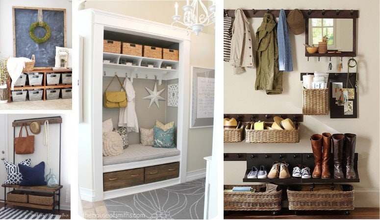 Apartment entryway shoes: happy and organized entry. small spaces ...