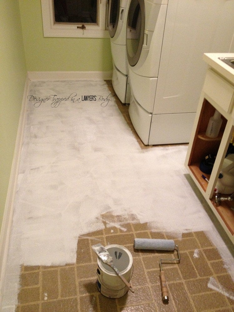Learn How To Paint Vinyl Floors Yes You Can Do That Learn How To Paint Vinyl Floors With This Full Tutorial Paintvinylfloors