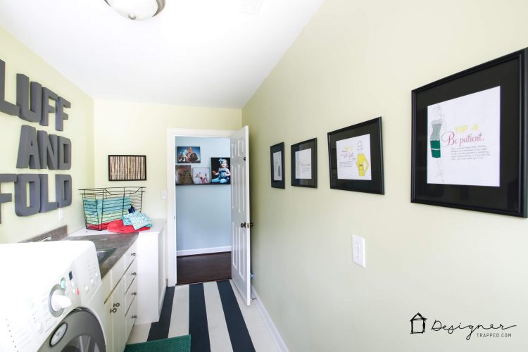 You don't have to live with old, outdated and ugly vinyl floors! You can paint them! Learn how to paint vinyl floors with this detailed tutorial. Mine are holding up perfectly even after 4 years of daily use!