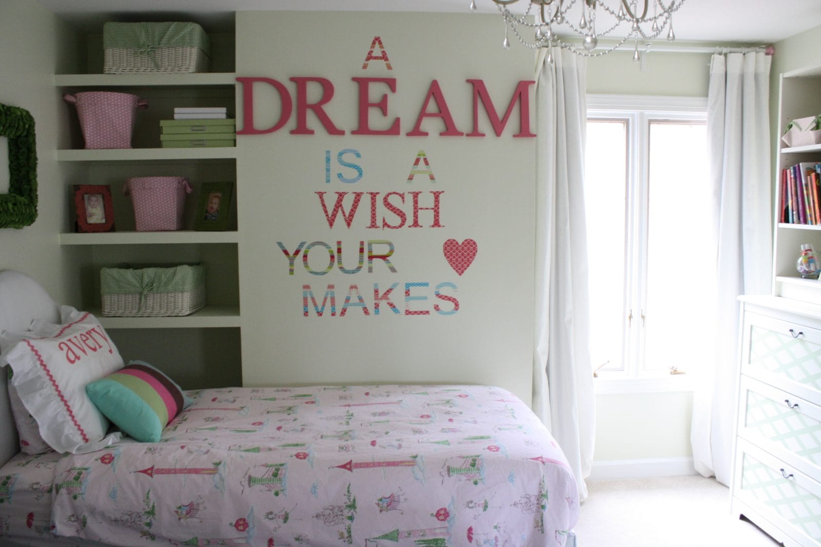 Beautiful & Tasteful DIY Shared Girls' Room  Designer Trapped