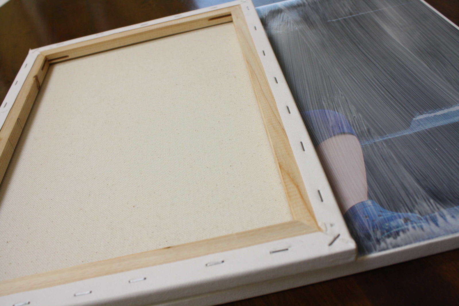 DIY Photo Canvas Tutorial {with a secret tip to create REAL canvas