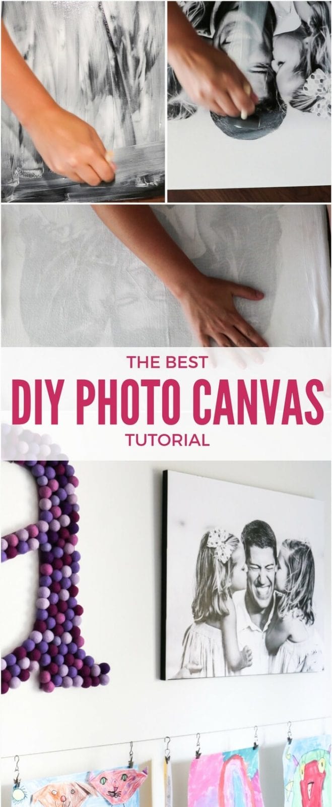 Diy Photo Canvas Prints With Authentic Texture Designertrapped Com If You Love The Look Of Photo Canvases But Can T Believe How Expensive