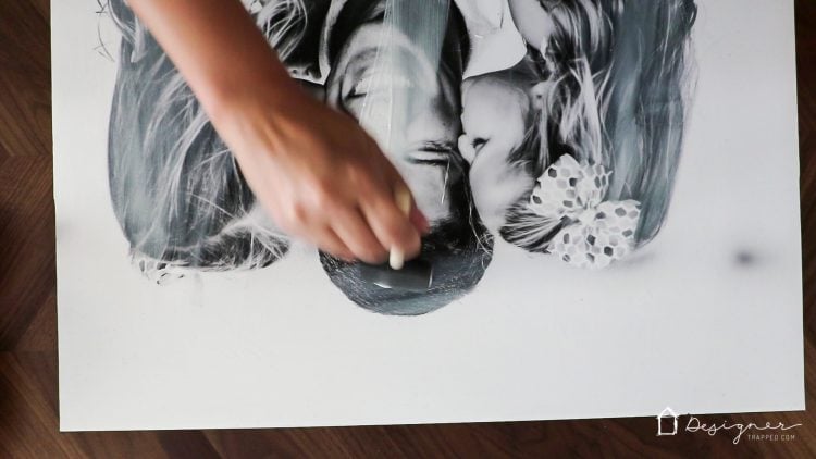 diy photo canvas prints with authentic texture designertrapped com