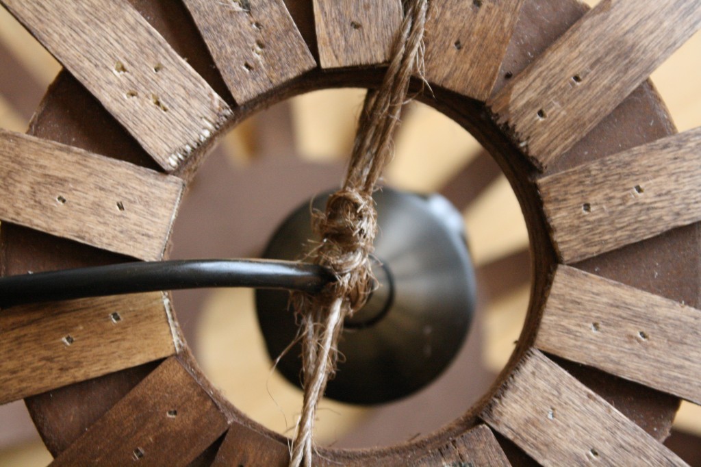 West Elm Knock Off ~ DIY Bentwood Pendant Tutorial ...