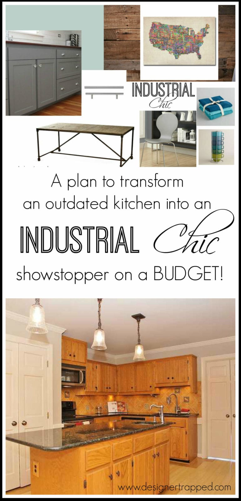 Our Budget Kitchen Makeover Plans {and a mood board!} Designer Our Budget Kitchen Makeover Plans {and a mood board!} Designer