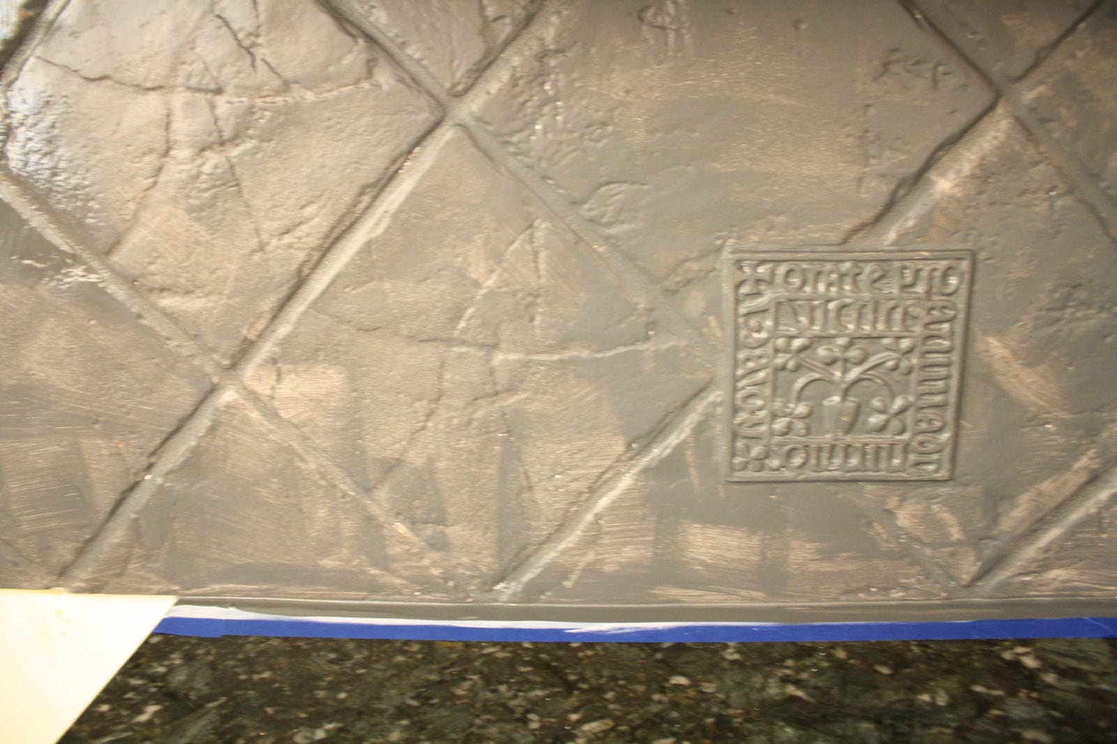 How To Paint A Tile Backsplash My Budget Solution Designer Trapped Painting A Backsplash