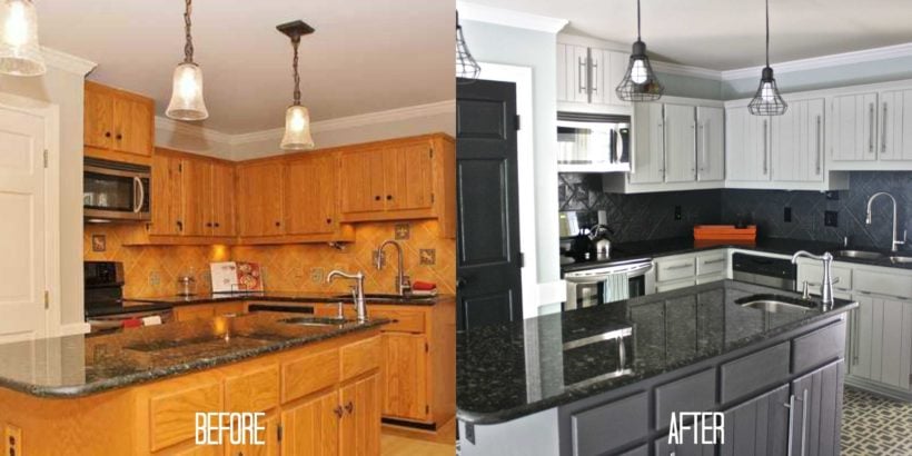 our budget kitchen remodel reveal part 1 designertrapped com