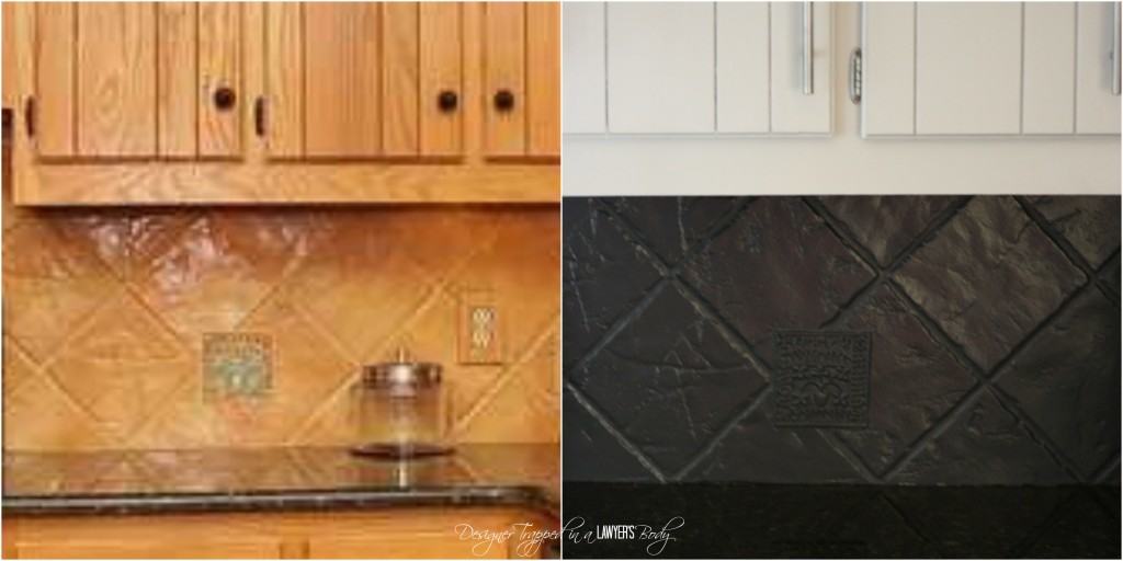 The Simple Guide to Painting Kitchen Tile| How to Paint Tile, Painting Kitchen Tile, Easy Ways to Paint Kitchen Tile, Painting Hacks, Home Remodeling Hacks, Home Remodeling 101, Easy Home Improvement Projects, Popular Pin