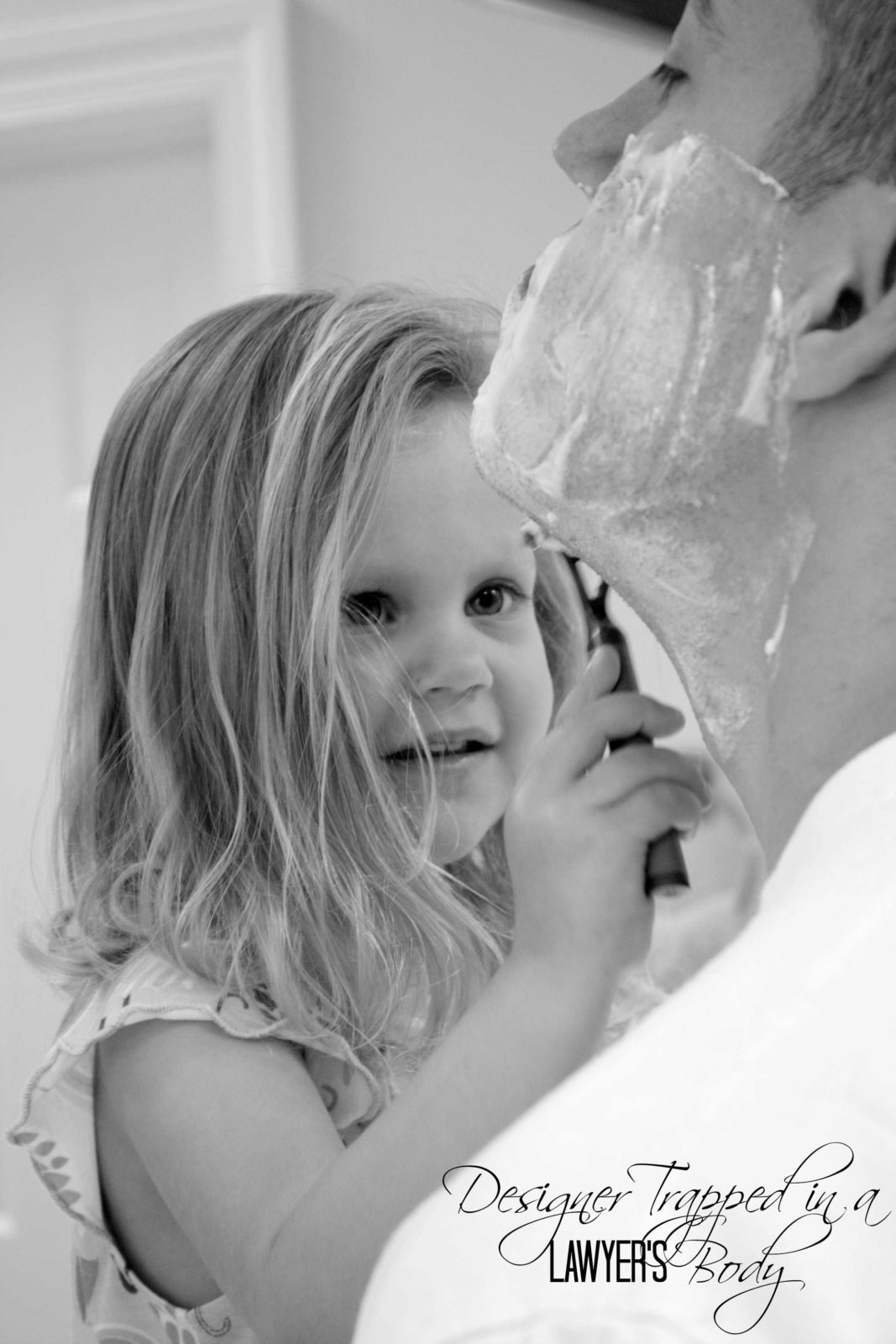 Must Pin Daddy Daughter Shaving Photos For Father S Day By Designer Trapped In A Lawyer S Body