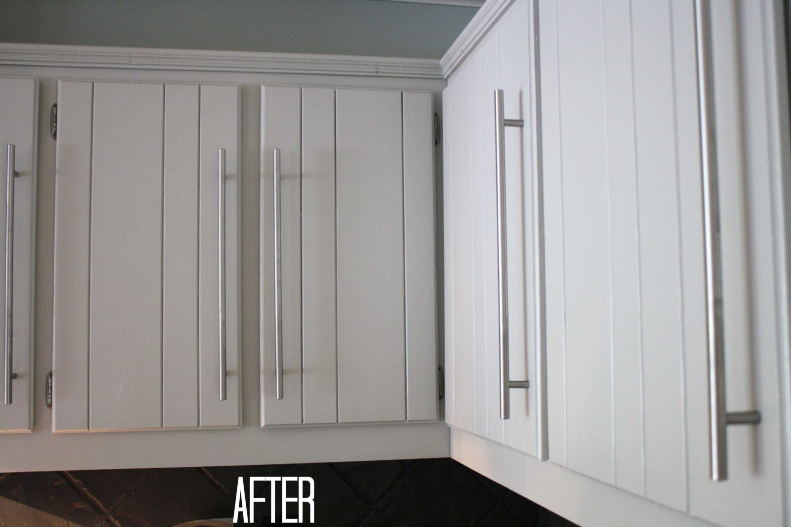 How to Paint Kitchen Cabinets Without Sanding or Priming (and get LONG-LASTING results)!