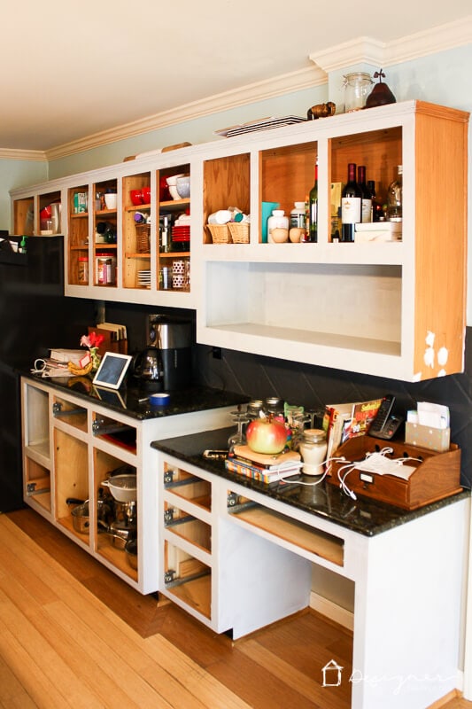 How To Paint Kitchen Cabinets Without Sanding Or Priming Step By Diy Painted Kitchen Cabinets No Sanding Or Priming