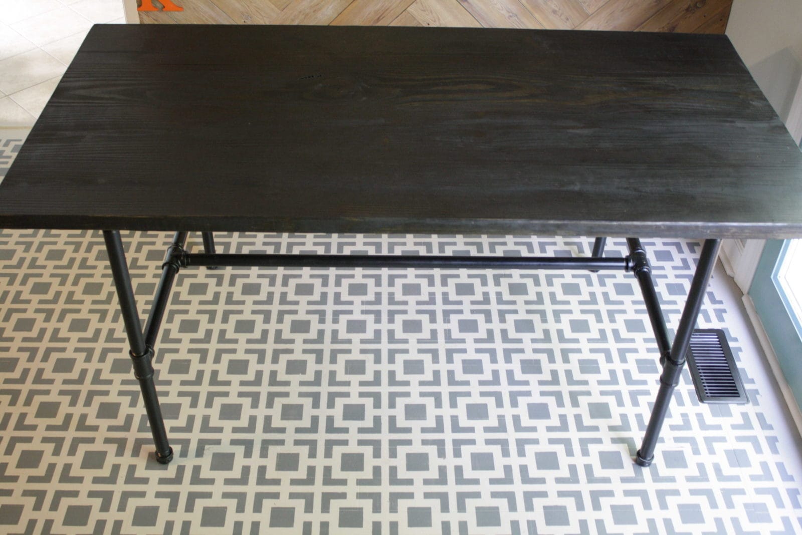 DIY Pipe Table Tutorial How We Saved $1,800 Designer 