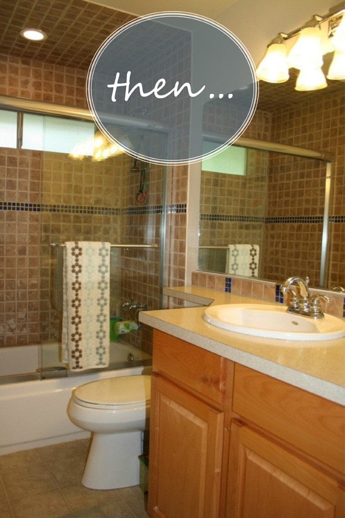 how to paint shower tiles white | a budget remodel option! how to paint shower tiles white | a budget remodel option!