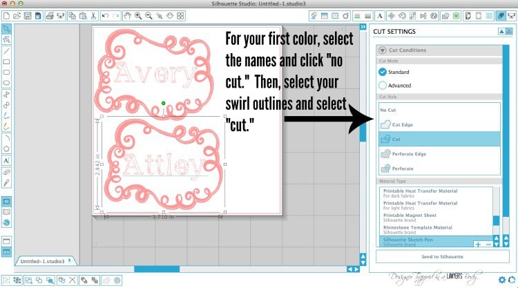 silhouette cameo ideas diy christmas gift tag designer trapped
