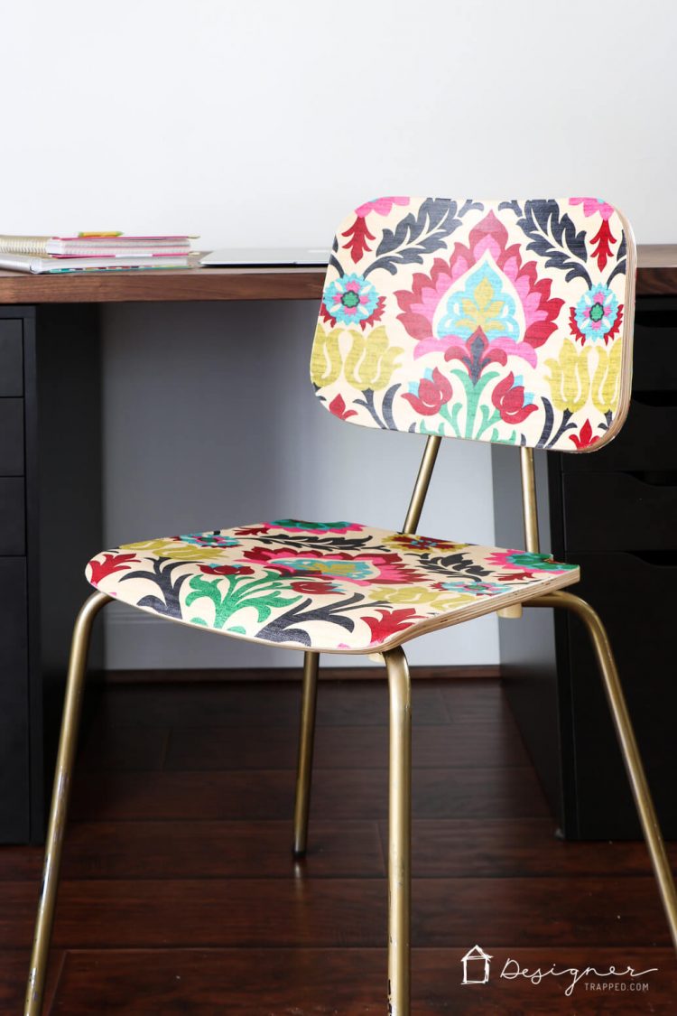Fabric Decoupage Furniture by Designer Trapped