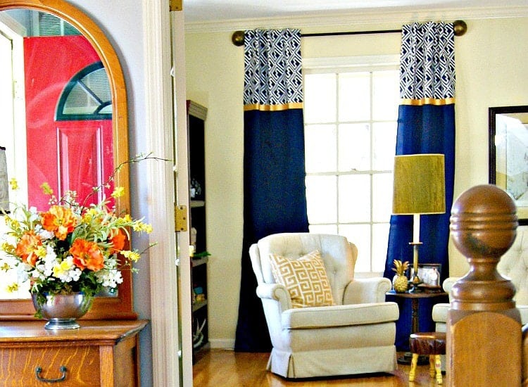 Diy Window Curtains Save Money Time Designer Tred Fabulous Tutorial For Diy Window Curtains Add These Inexpensive Treatments To Your Home Decor