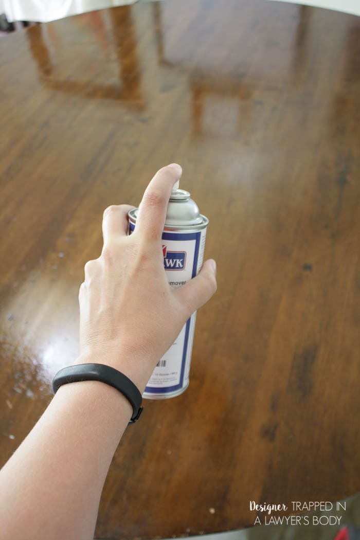 How To Refinish A Table Without Sanding Stripping Learn How To Refinish A Table Without Sanding Or Stripping I Had No