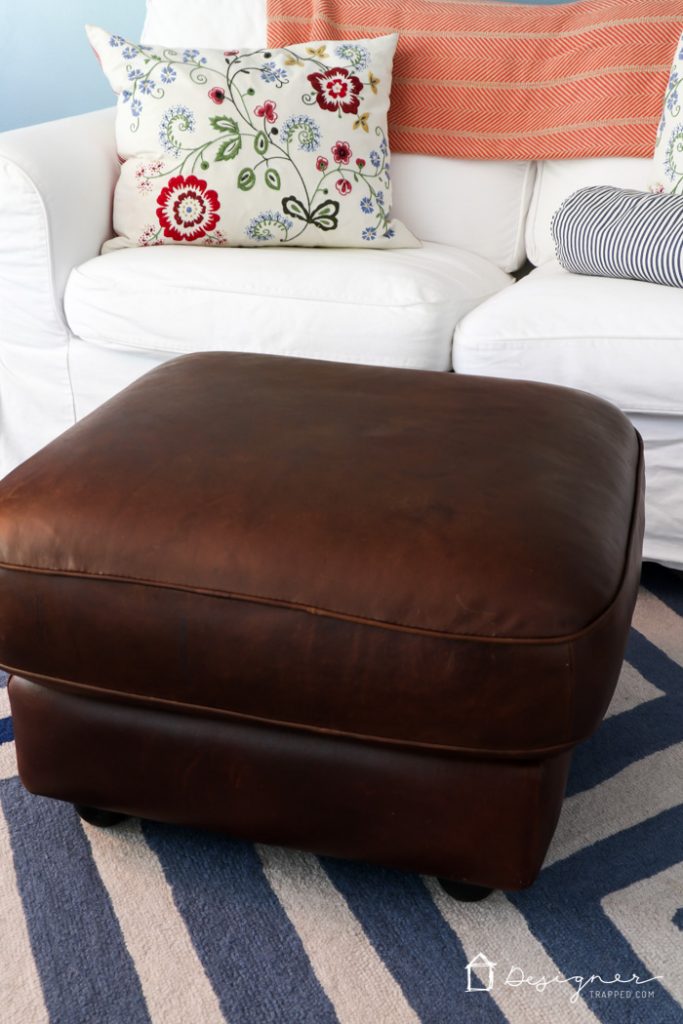 Learn How To Re Leather Furniture Designertred I Had No Idea How To Re Leather Furniture But This Makes It