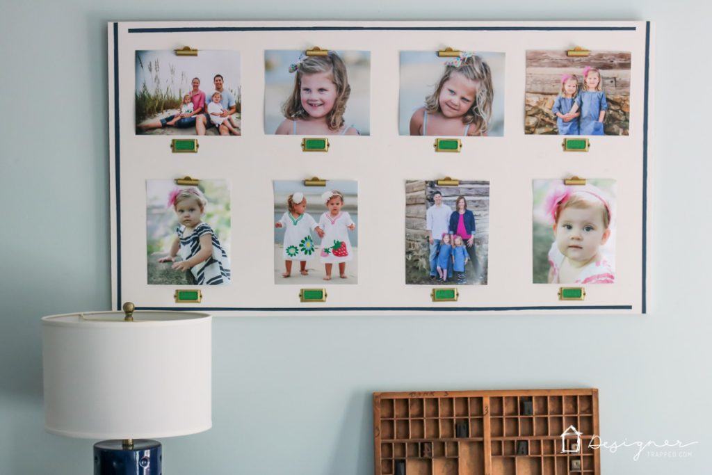 Diy Personalized Photo Frames Designer Trapped What A Fun Way To Display Family Photos Love These Diy