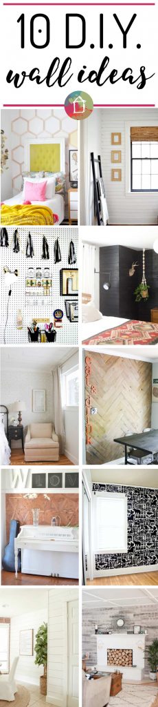 10 DIY Wall Covering Ideas | Designer Trapped