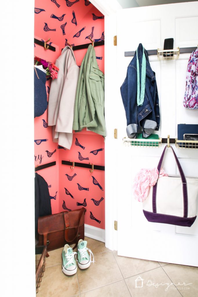 Diy Wallpaper That Is Removable Designer Tred In A Lawyer S Body Learn How To Make Diy Wallpaper That Is Removable And Affordable
