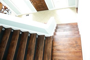 DIY Staircase Makeover REVEAL