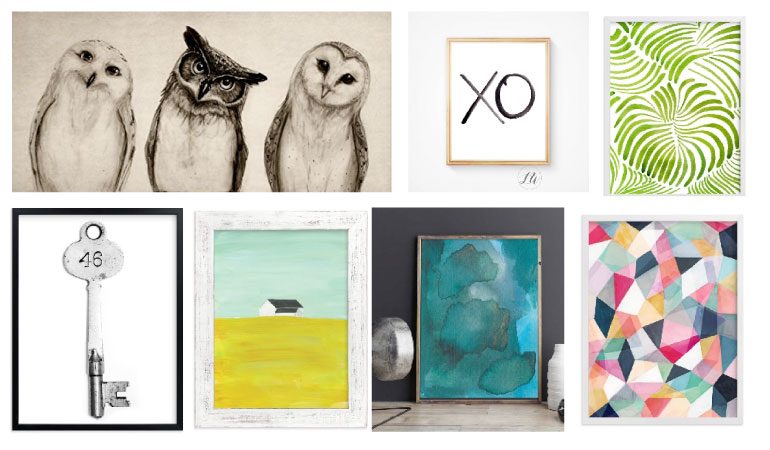 Cool Wall Art That's Affordable! | Designer Trapped