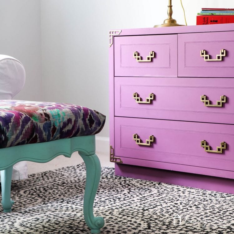 WOW! Now this is a DIY furniture restoration tutorial I can actually do myself. Love how this piece turned out!