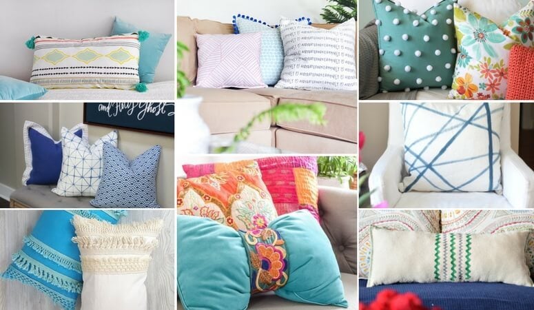Cute Throw Pillows That You Can DIY or Buy! Designertrapped.com