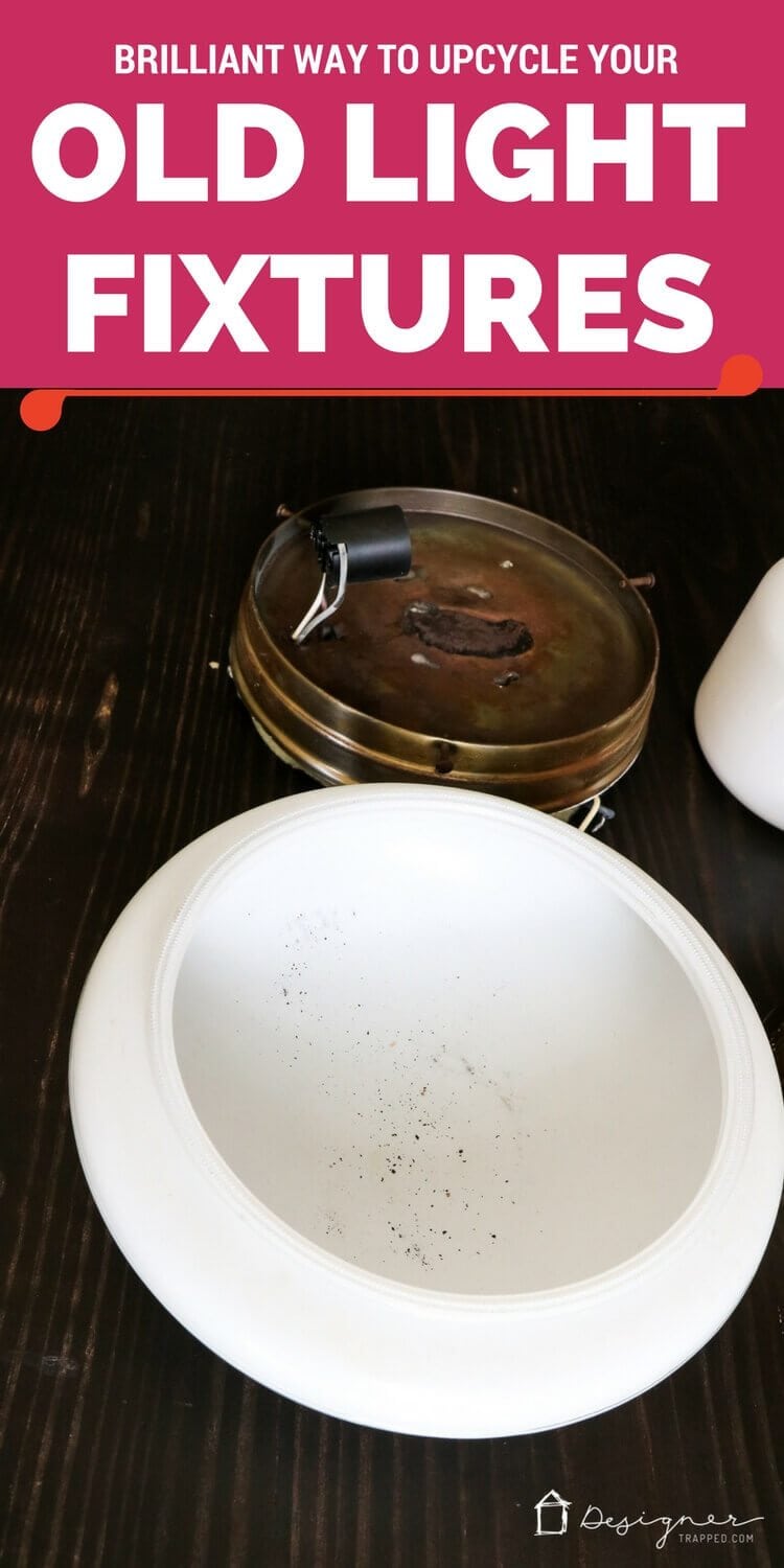OMG! These DIY planters are gorgeous and I never, ever would have thought of this upcycling idea. So smart!