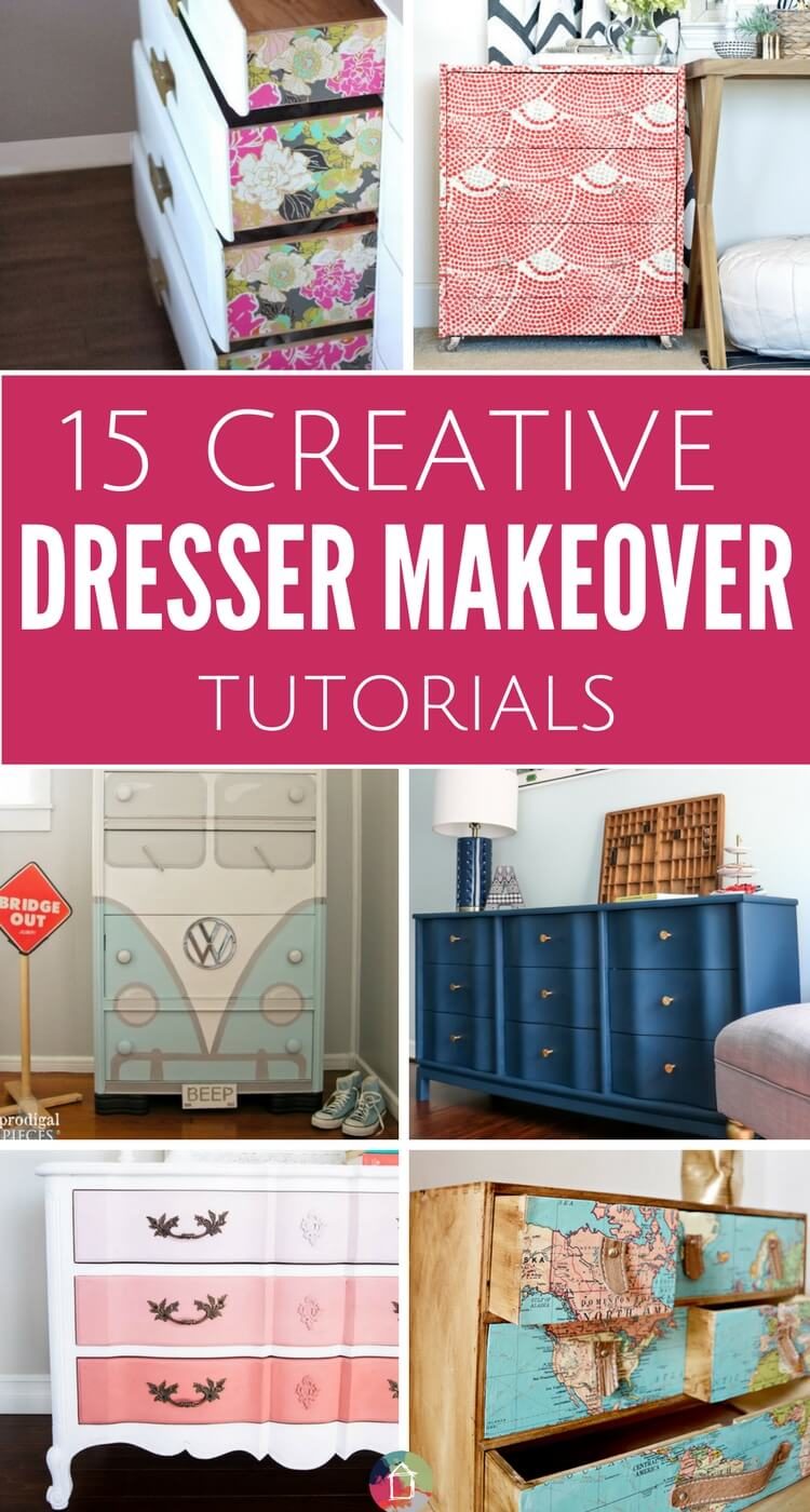 15 Amazing Diy Dresser Projects Designer Tred In A Lawyer S Body 15 Diy Dresser Makeovers