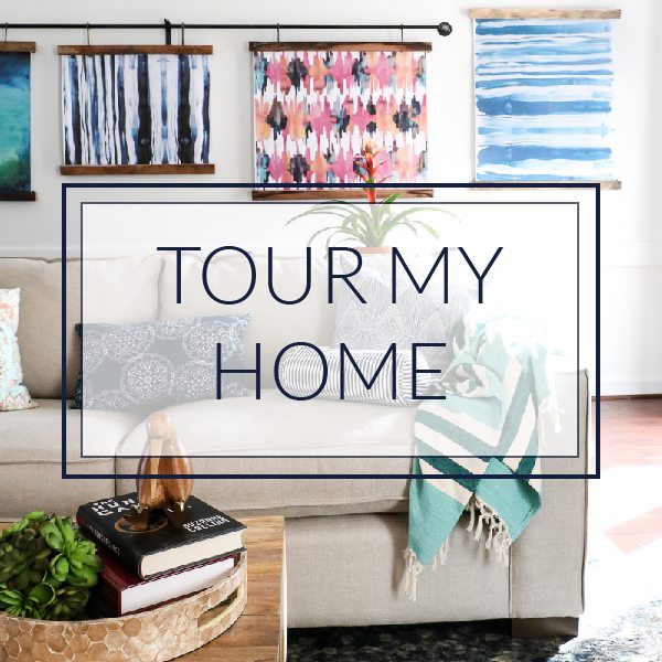 Tour My Home full of DIY Home Decor Projects!