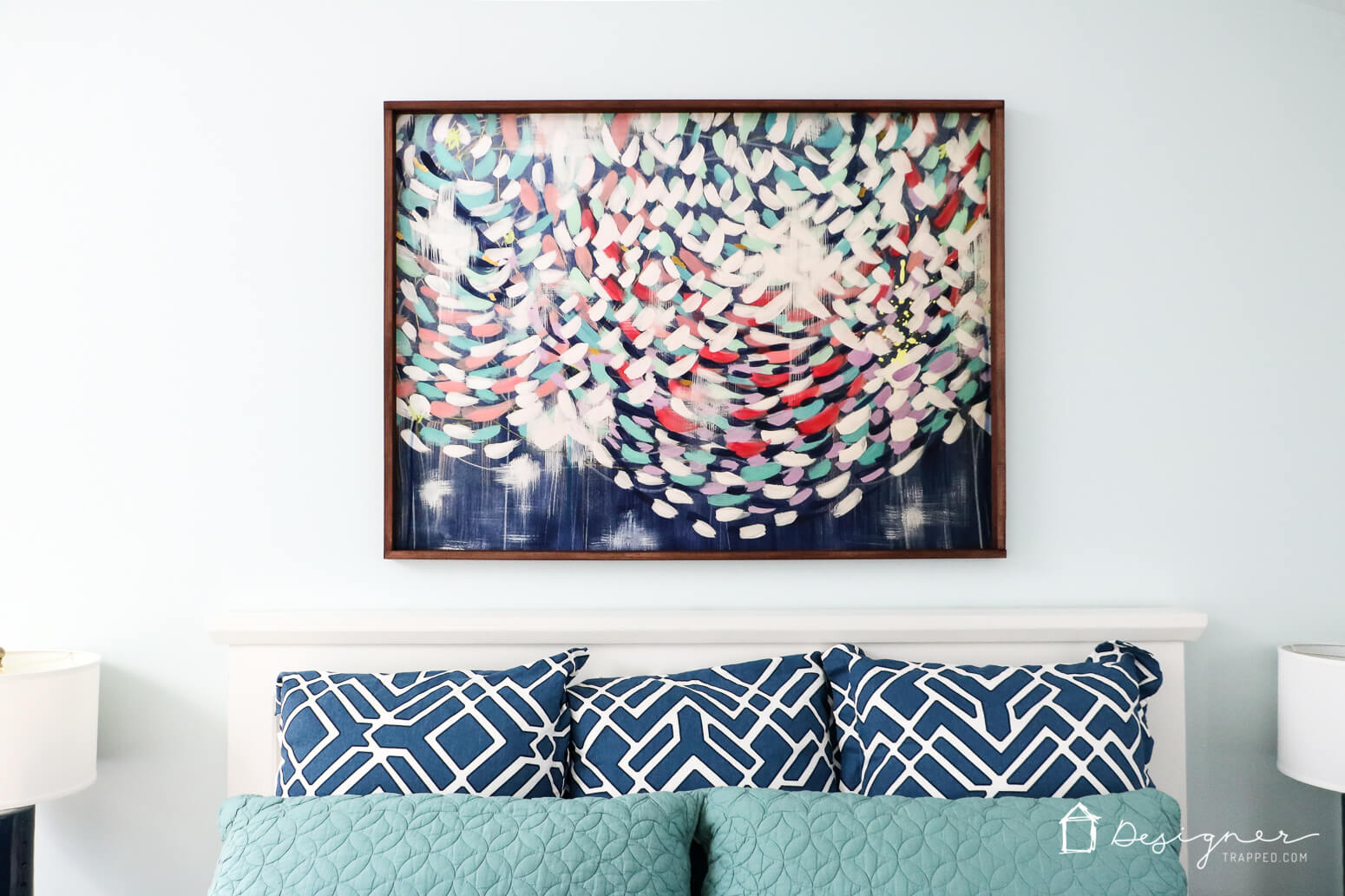 How to Make a Picture Frame for LARGE Prints Designer Trapped in a