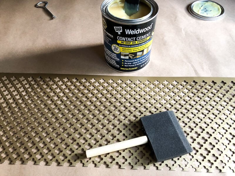 Easy DIY Door Kick Plate