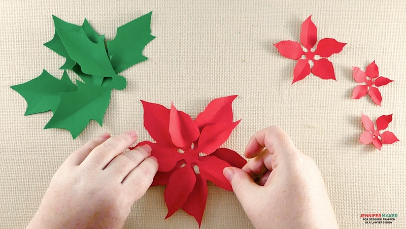 diy paper poinsettia the perfect gift embellishment diy paper poinsettia the perfect gift embellishment