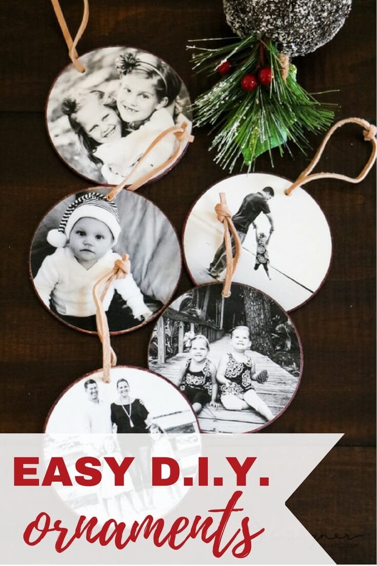  DIY  Photo  Christmas  Ornaments  Tutorial Designertrapped com