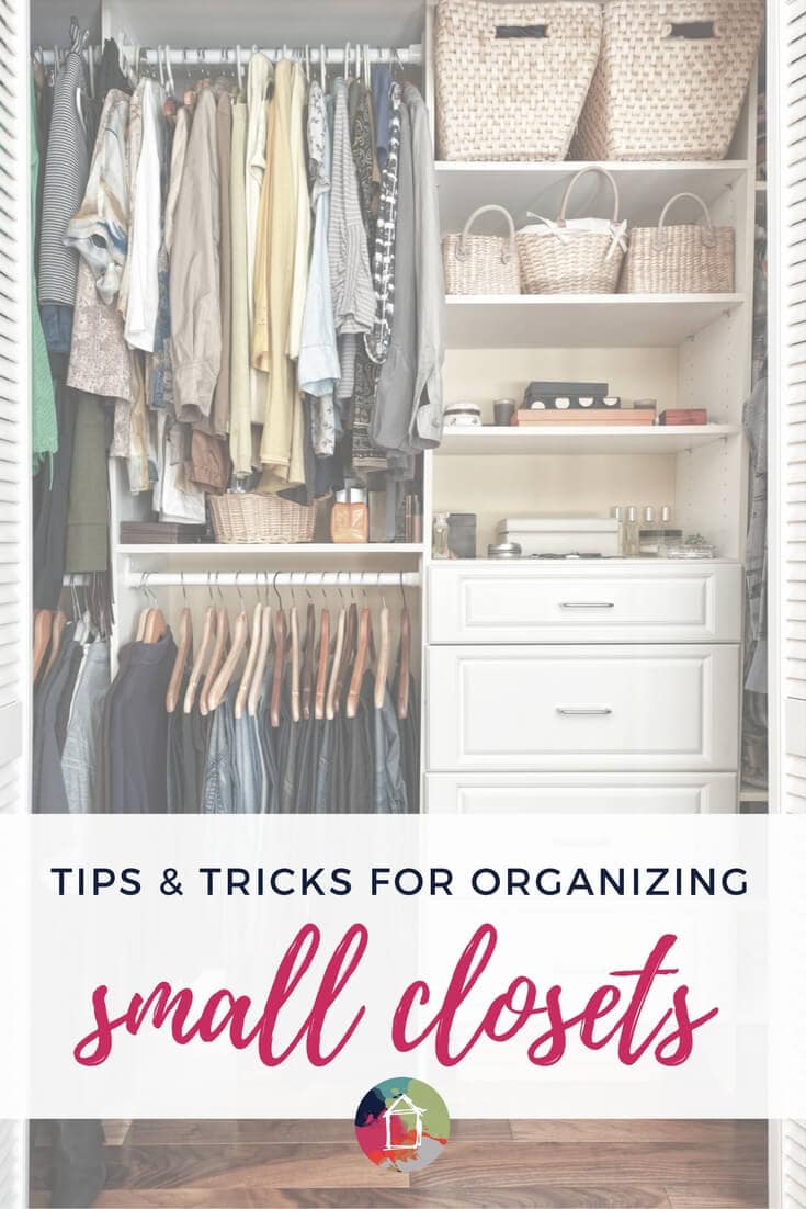 Small Closet Organization Tips And Tricks Designer Tred In A Have A House Full Of Small Closets That Leave You Feeling Frustrated These Closet Organization Tips And Tricks Will Help Maximize Every Inch
