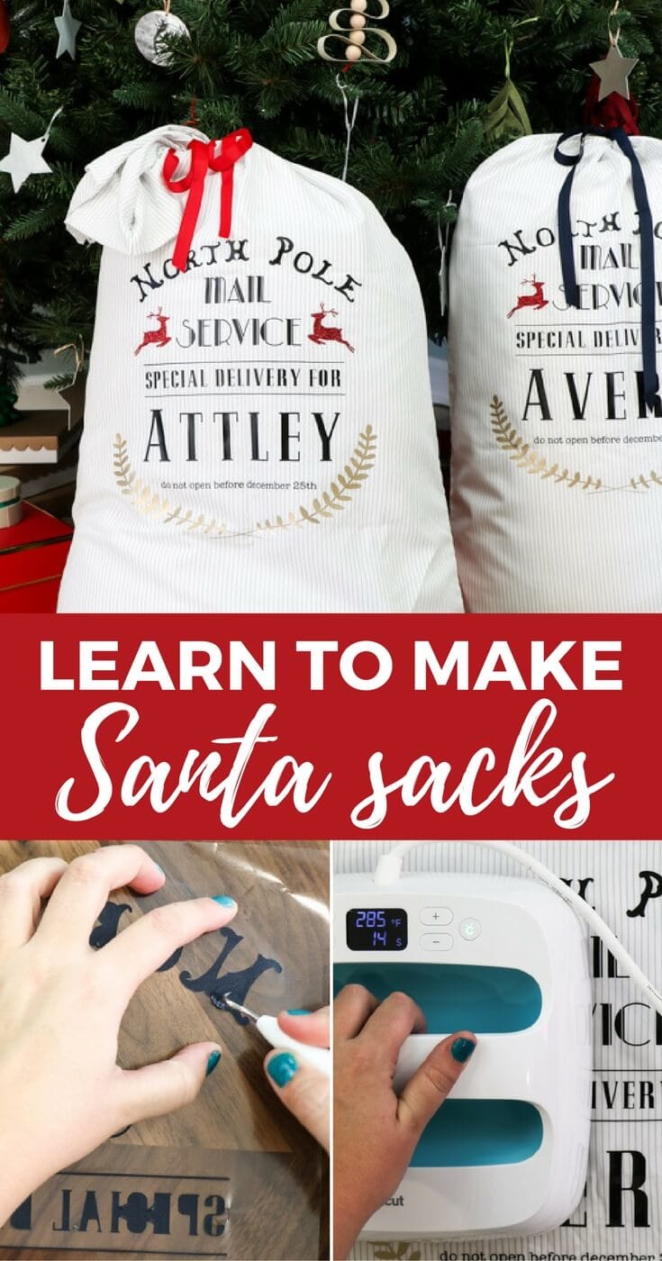 DIY Santa Sacks Your Kids Will LOVE! Kaleidoscope Living