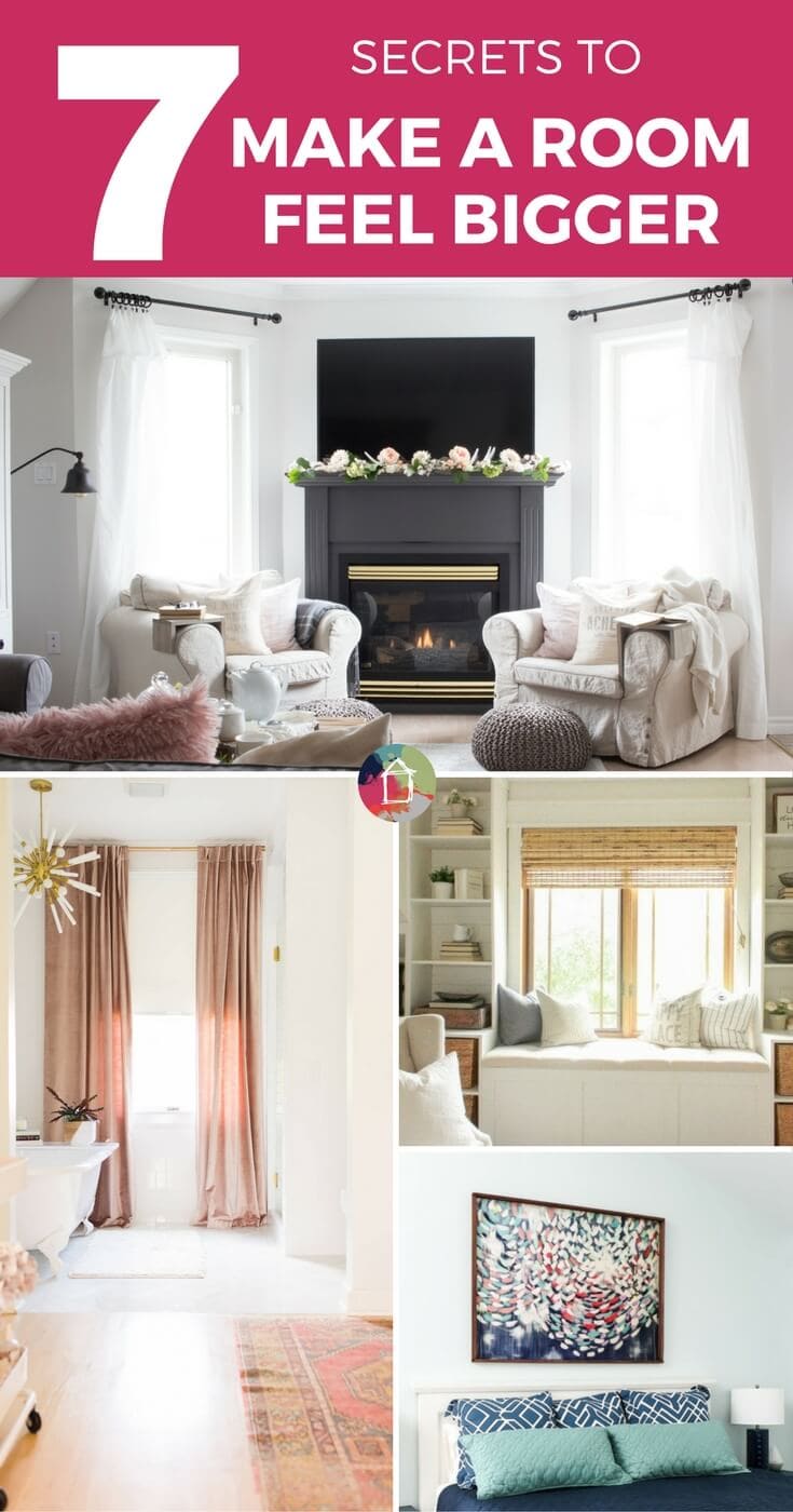 how to make a small room look bigger the seven best tricks
