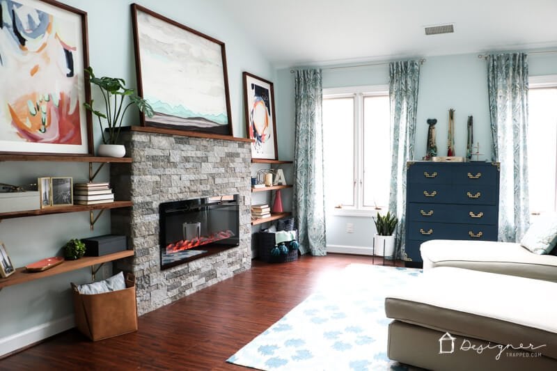 Airstone Fireplace Reveal Review Kaleidoscope Living If You Have Ever Wondered About Whether Airstone Is A Good Choice For Fireplace