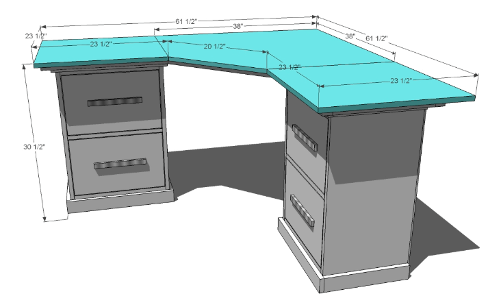 10 Corner Desks to DIY or Buy Kaleidoscope Living