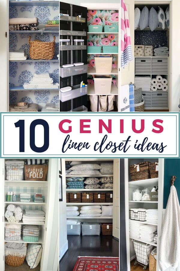 Genius Linen Closet Ideas For Organization And Beautification Linen Closet Ideas Organization