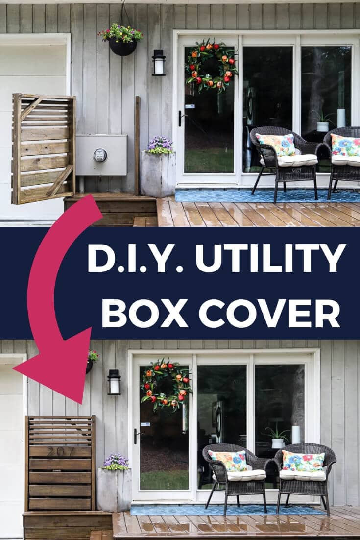 Diy Utility Box Cover That Opens Easily Kaleidoscope Living Diy Utility Box Cover With Door